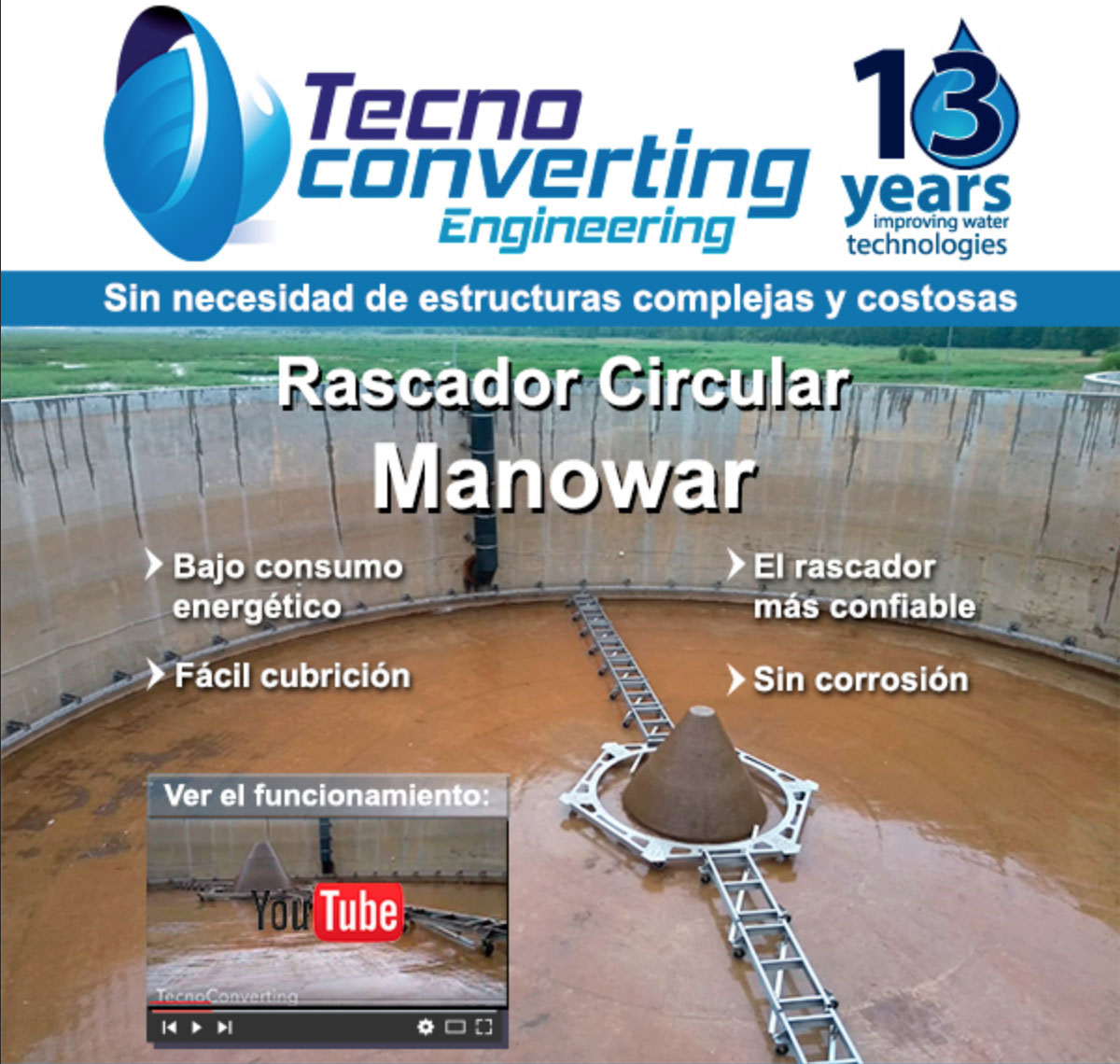 Rascador Circular Manowar, TecnoConverting-Engineering
